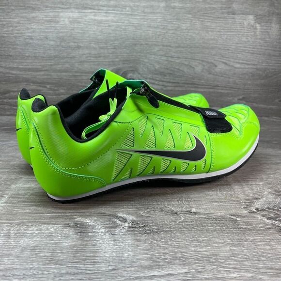 Nike Zoom Long Jump 4 Track Spikes Shoes Cleats Men’s Size 10 Electric Green NEW - Picture 5 of 9
